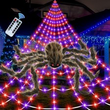 Halloween Spider Web Lights