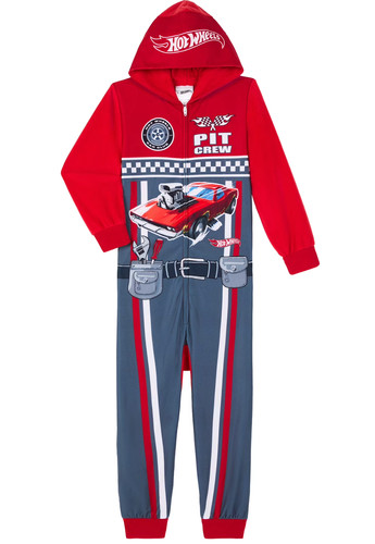 Hot wheels one piece pajama - wheels,