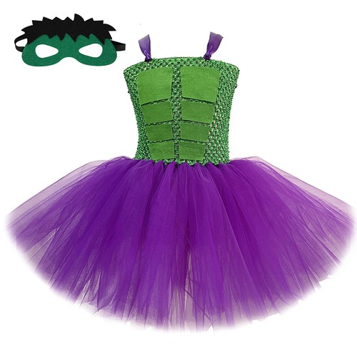 Cosplay hulk kids tutu dress - kids,