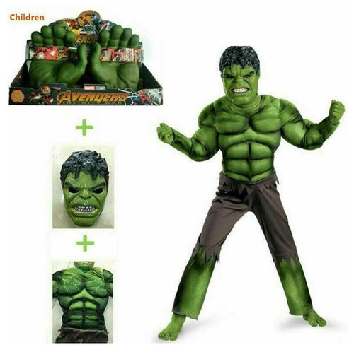 Boys hulk fancy dress - boys, kids